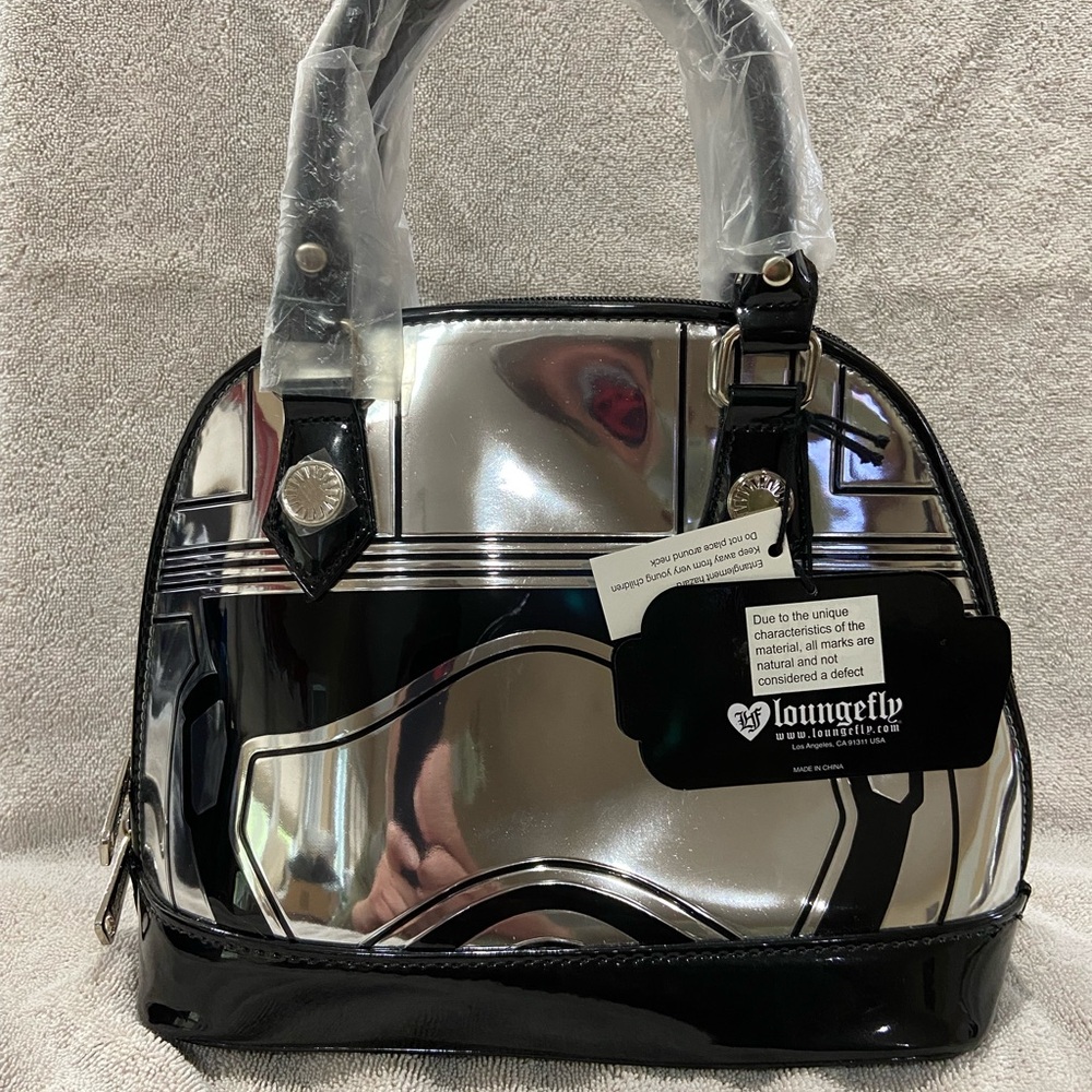 Loungefly Silver & Black Captain Phasma Women's Bag